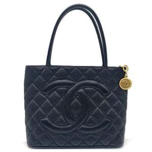 Chanel Reissue Tote Bag A01804 Caviar Leather Black Women's CHANEL